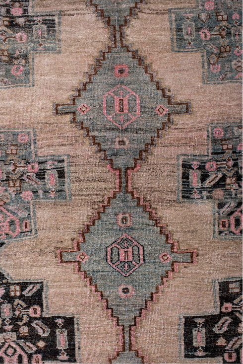 Antique Bidjar Runner Rug (4' x 10')